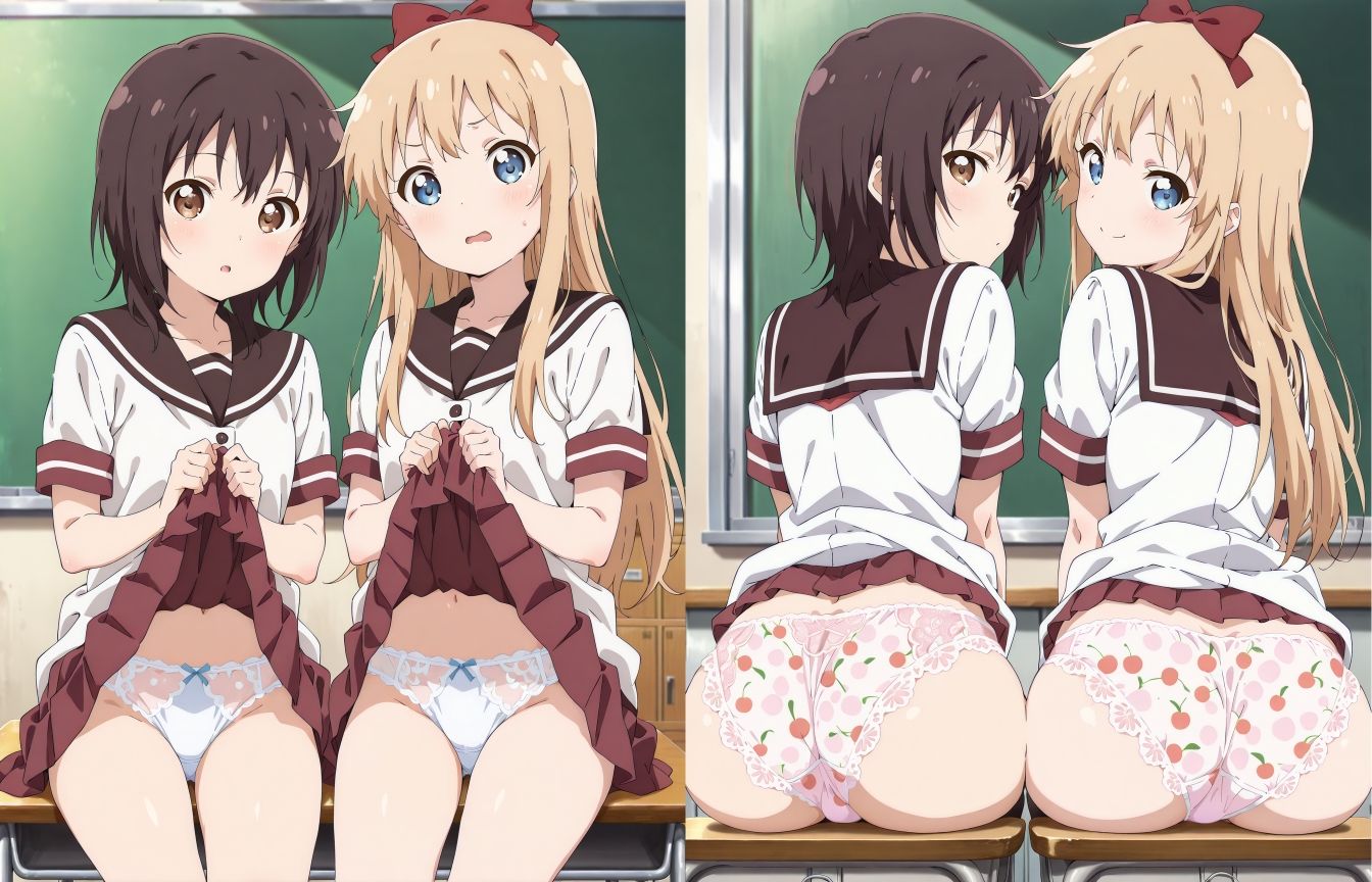 ごらく部のパンツ サンプル1ページ目
