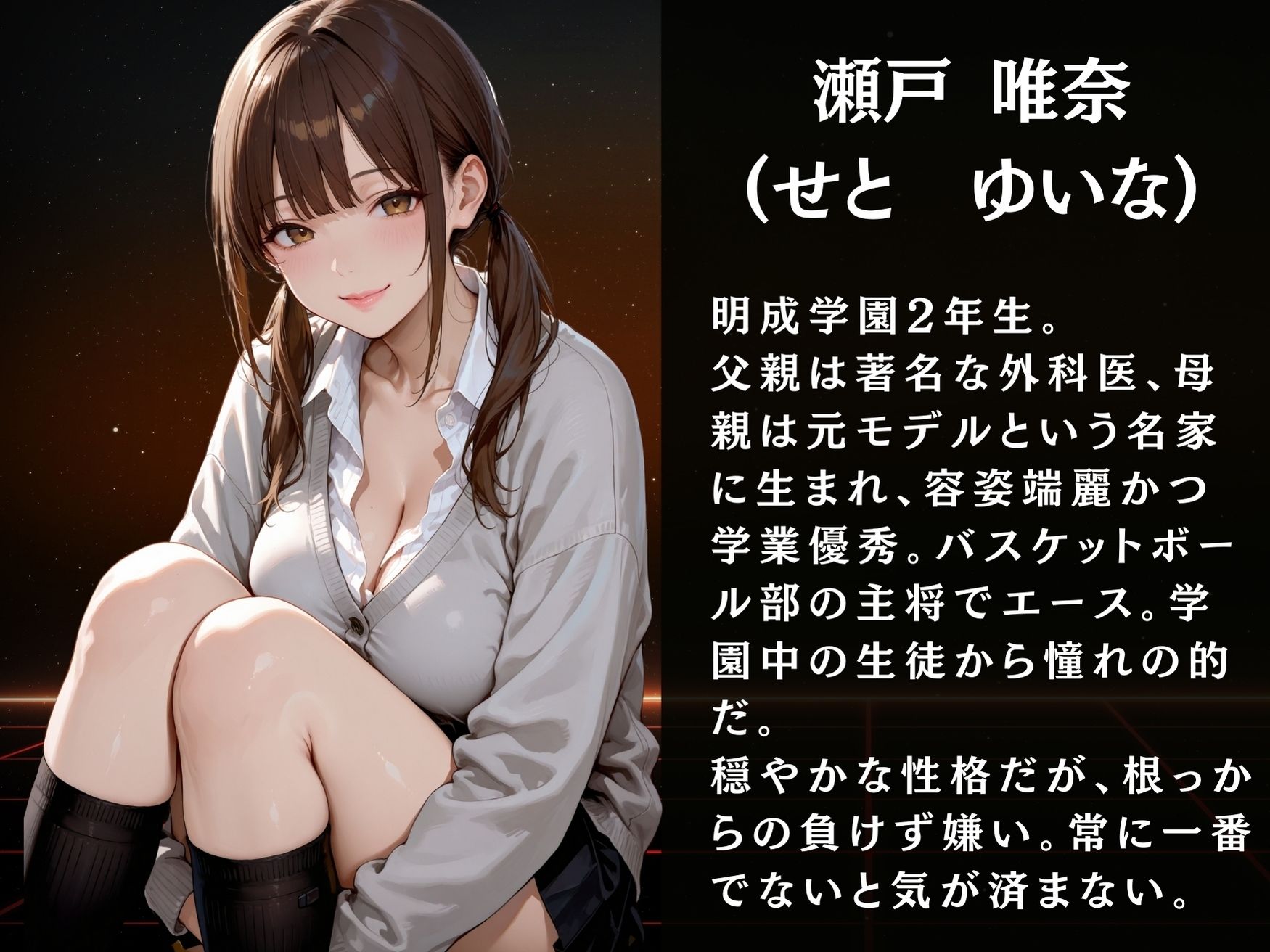 放課後の性指導 〜瀬戸唯奈の禁断の記録 サンプル2ページ目