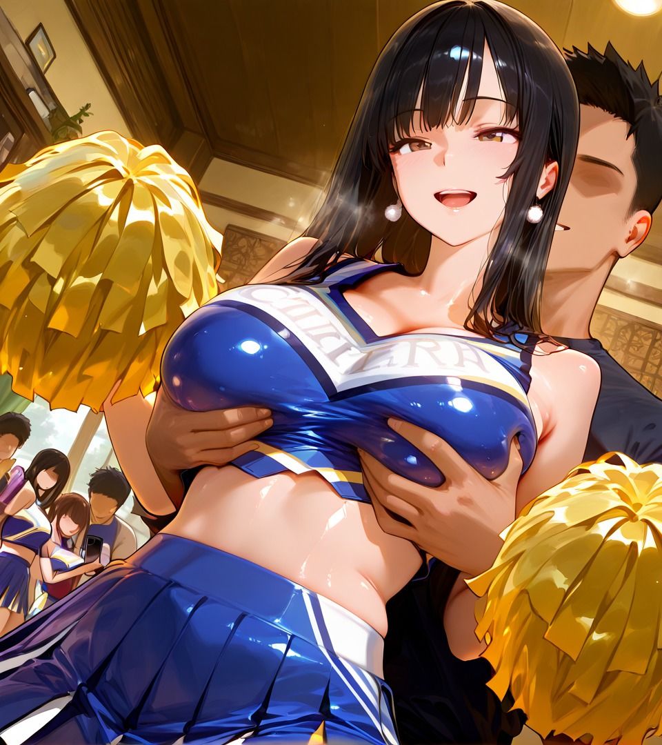 とあるチア部の乱交記録 サンプル4ページ目