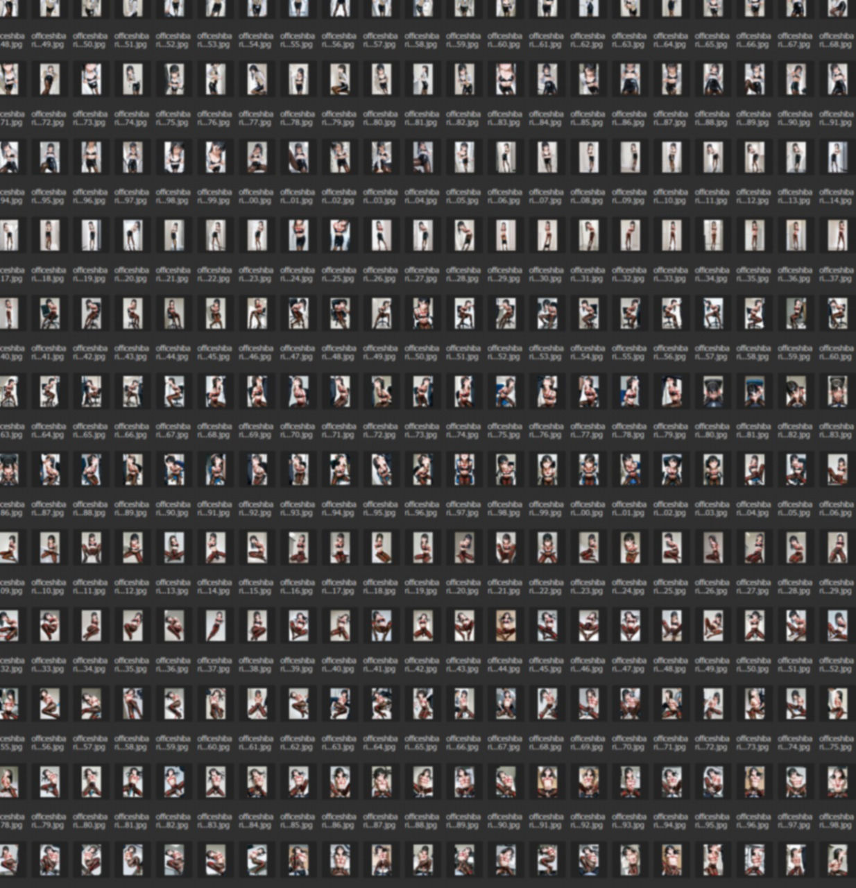 ラテックスオフィス部『緊縛新人研修』【346枚】 サンプル10ページ目
