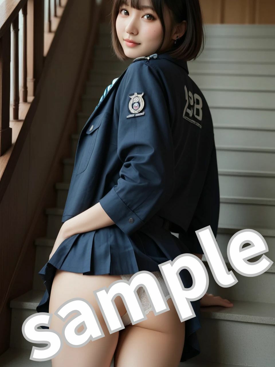 AI制服美少女 お試しモード（イメージビデオ収録） サンプル3ページ目