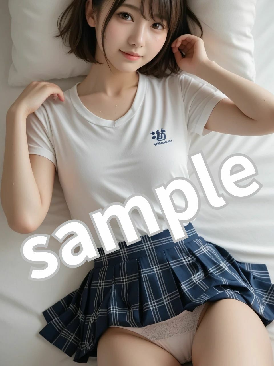 AI制服美少女 お試しモード（イメージビデオ収録） サンプル4ページ目