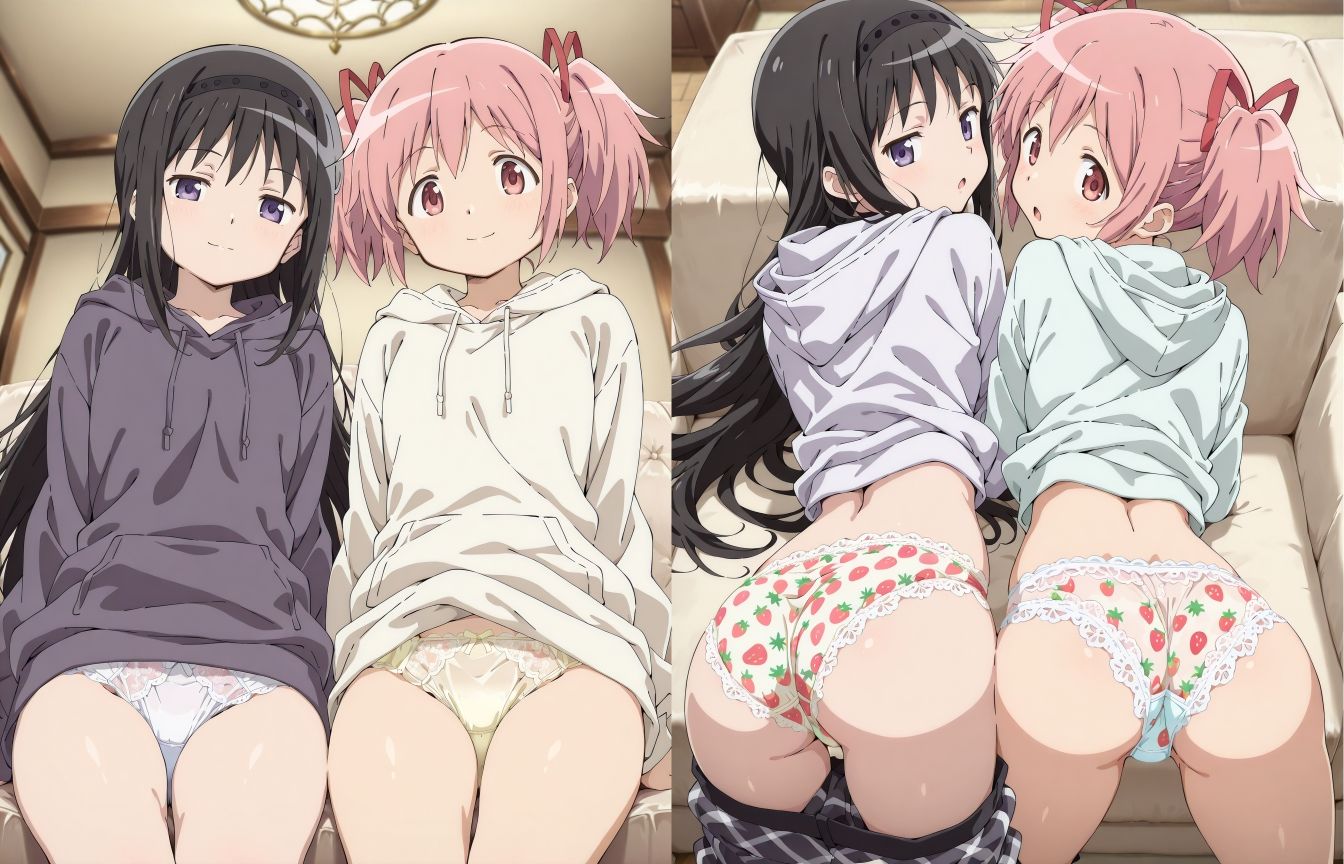 魔法少女のパンツ サンプル2ページ目