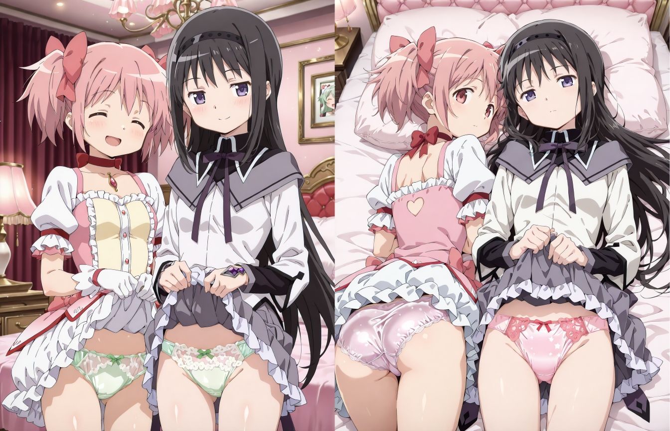 魔法少女のパンツ サンプル3ページ目
