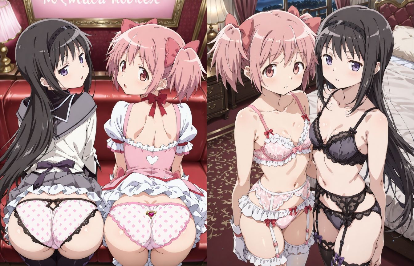 魔法少女のパンツ サンプル4ページ目