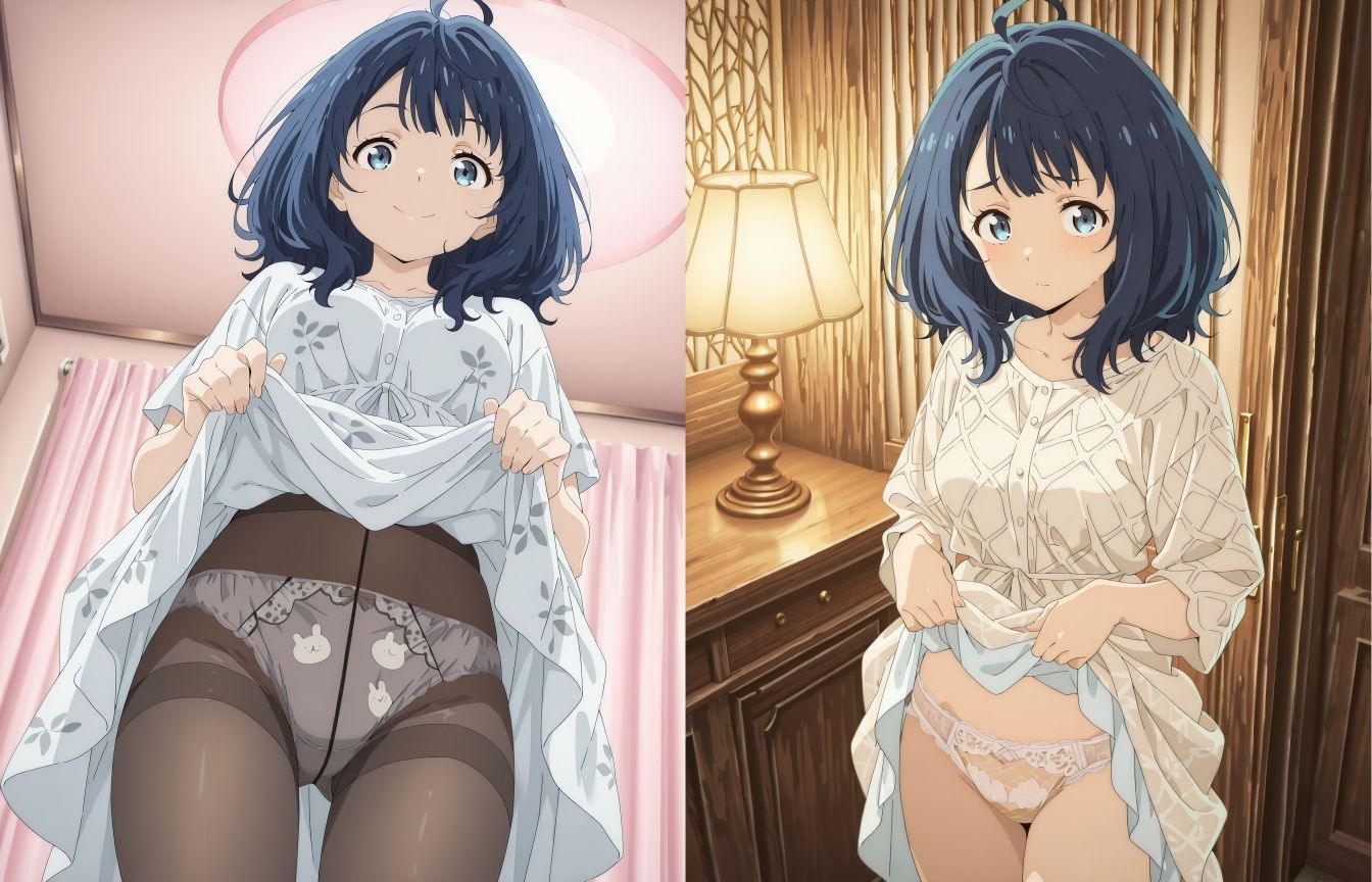 負けヒロインのパンツ サンプル3ページ目