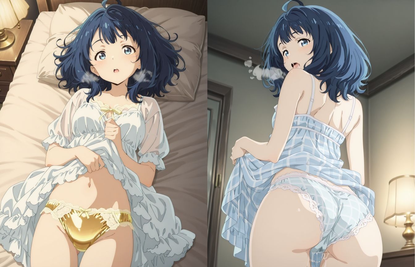 負けヒロインのパンツ サンプル5ページ目