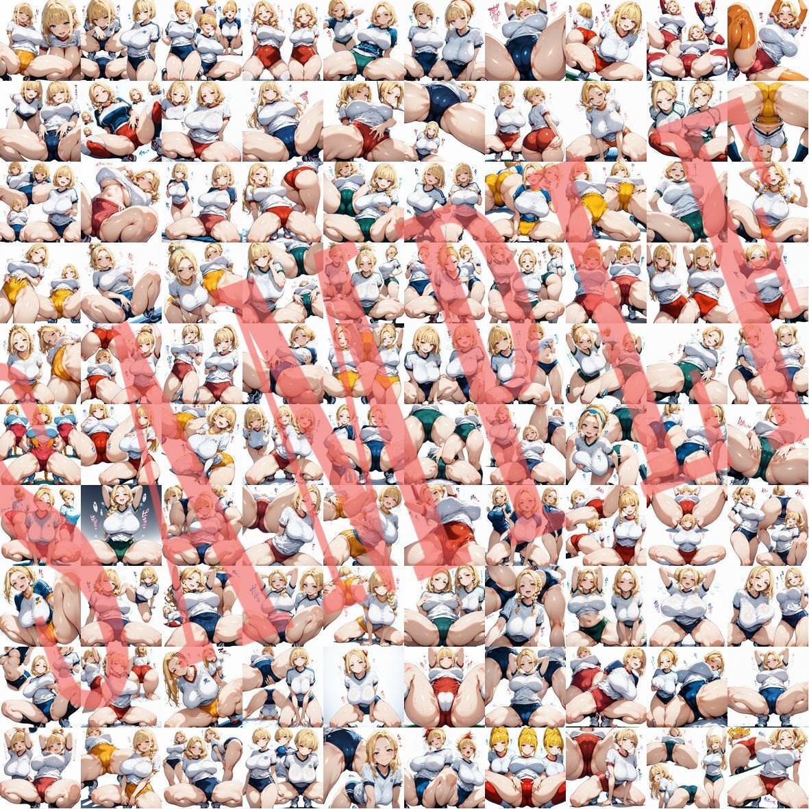 体操着キャラクターコレクション（Lサイズ）Vol.01 サンプル5ページ目