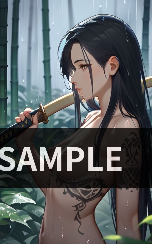 痣が発現していた女剣士たち サンプル1ページ目