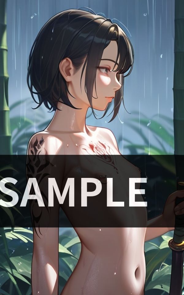 痣が発現していた女剣士たち サンプル3ページ目