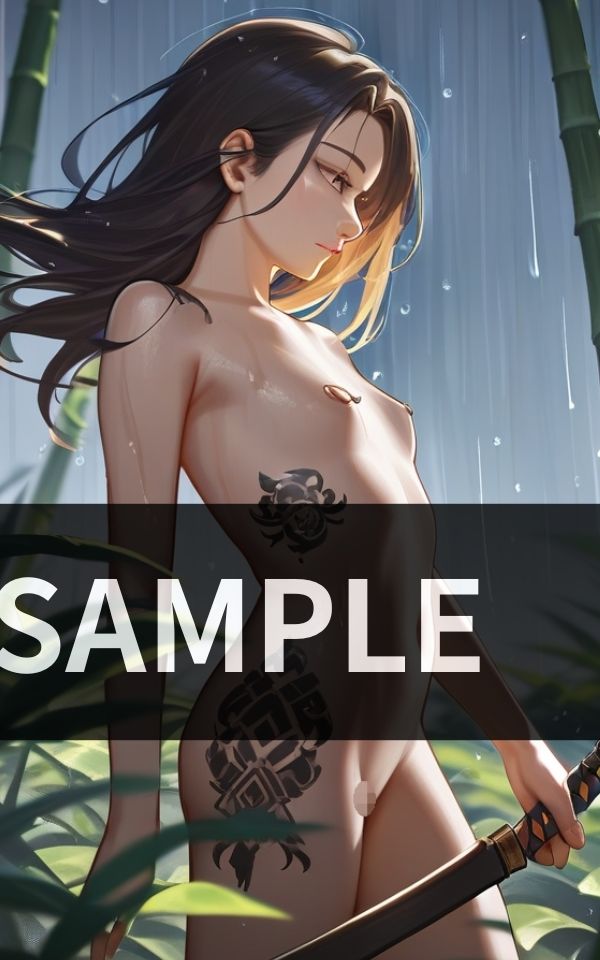 痣が発現していた女剣士たち サンプル4ページ目