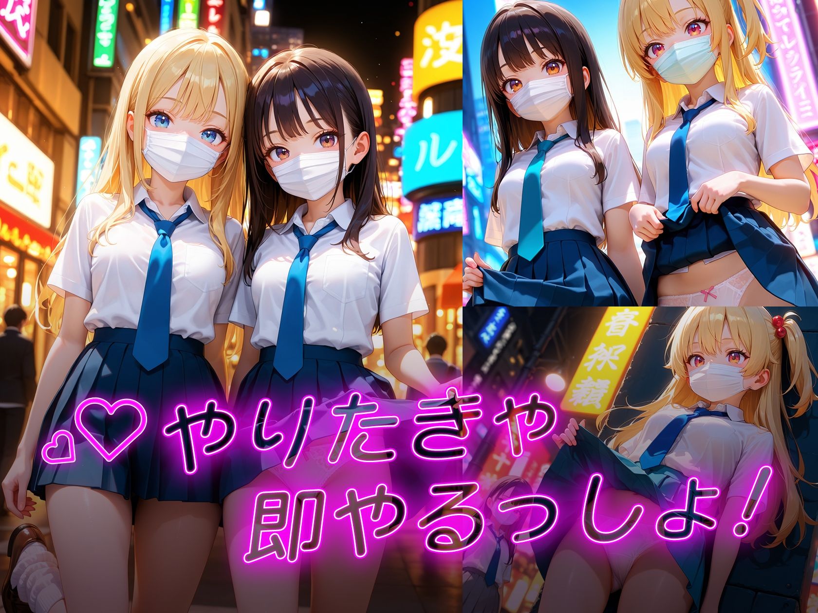 ふたりの淫行同好会 サンプル1ページ目