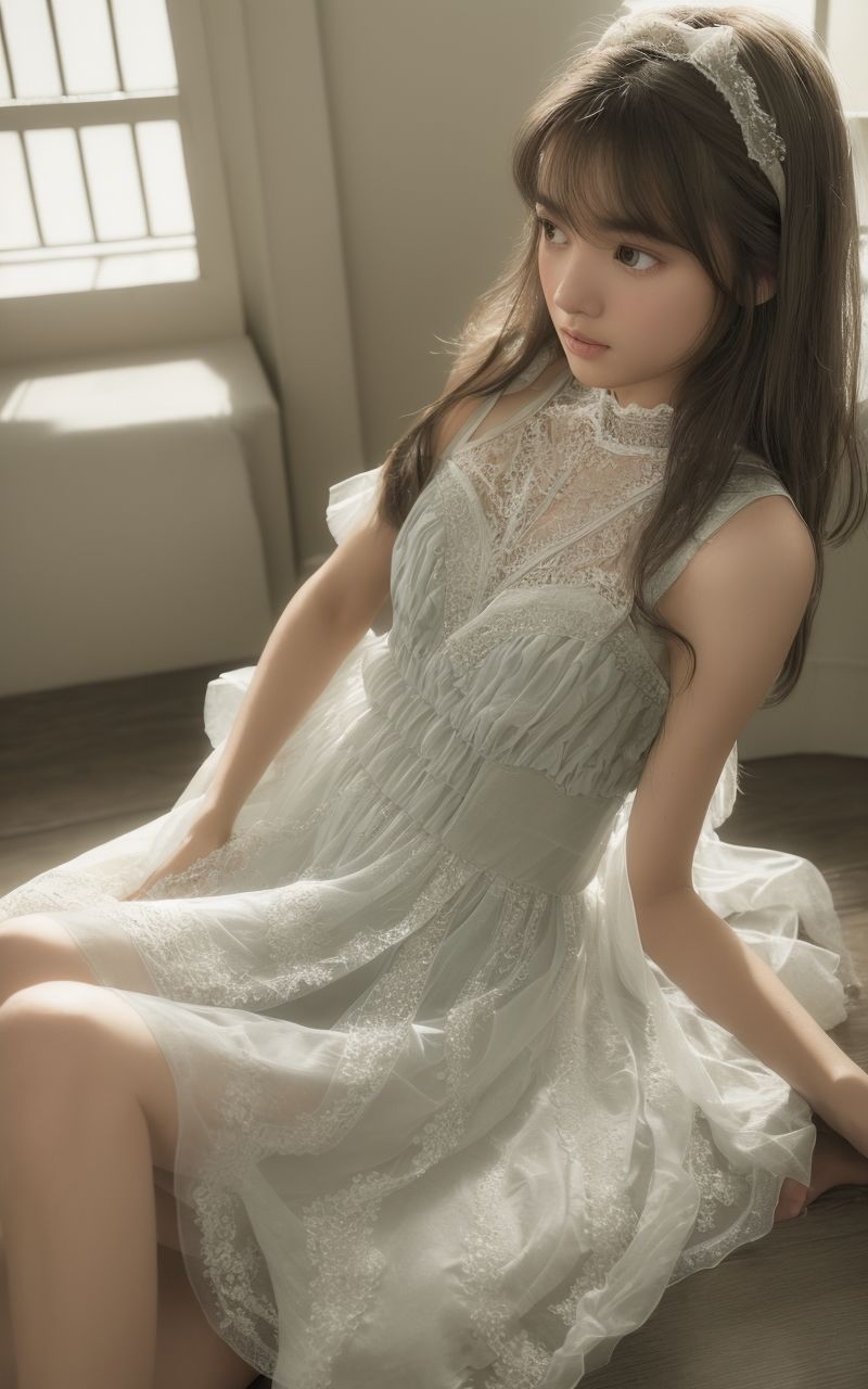 AI美女写真集┃下着の美女 サンプル4ページ目