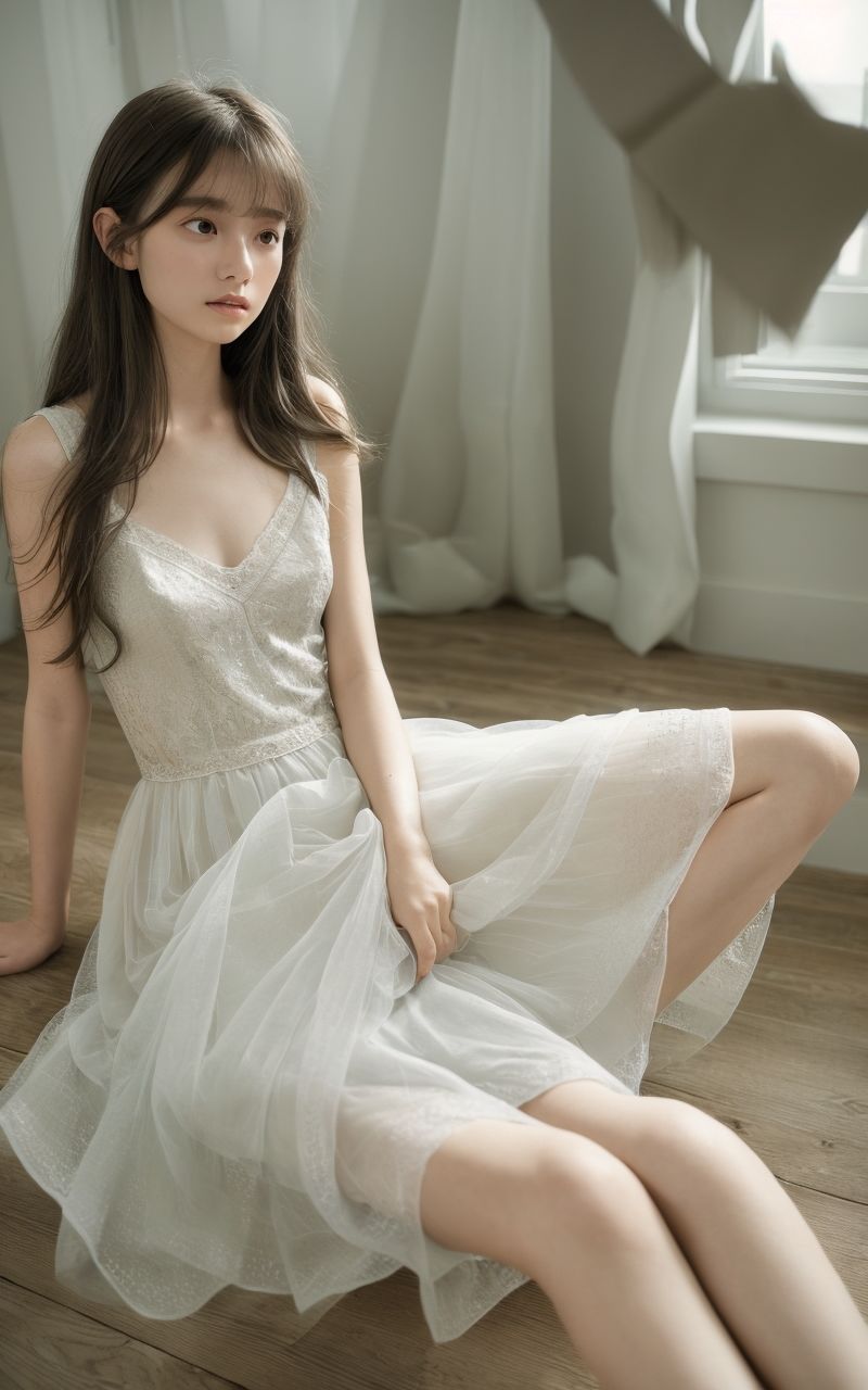AI美女写真集┃下着の美女 サンプル8ページ目