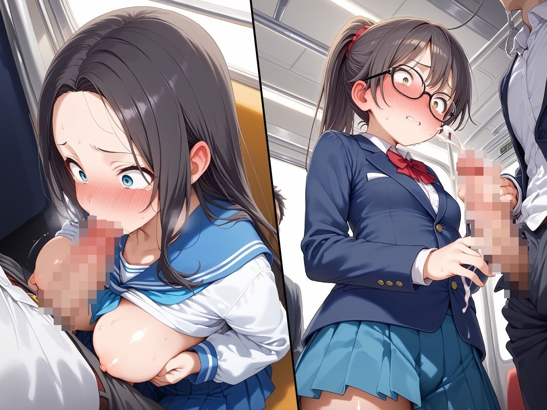 痴〇集団にイカされちゃう制服娘2 サンプル3ページ目