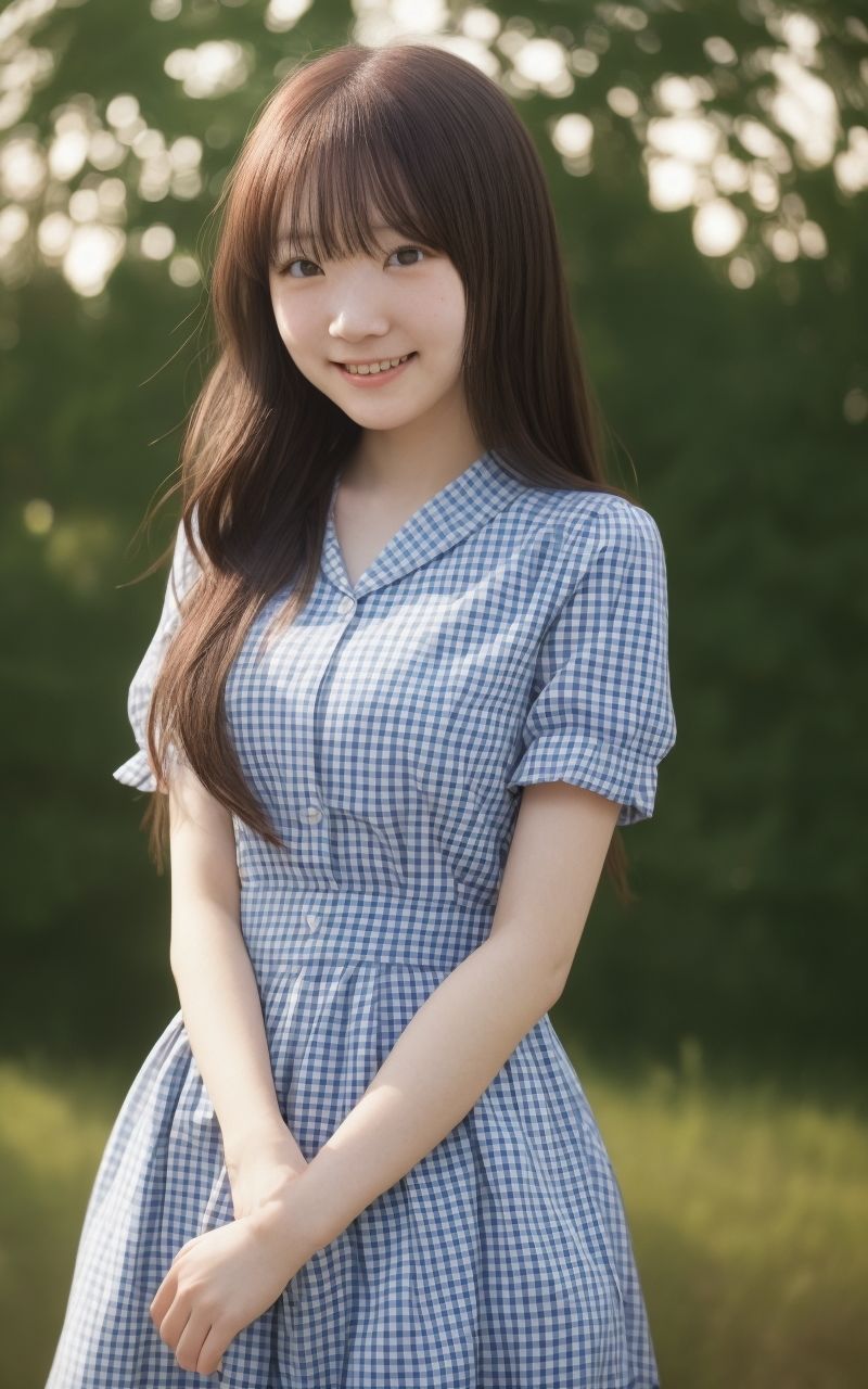 AI美女写真集┃日本人の乙女 サンプル3ページ目