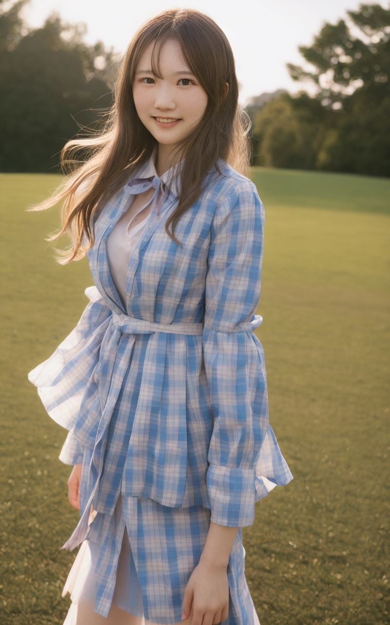 AI美女写真集┃日本人の乙女 サンプル4ページ目