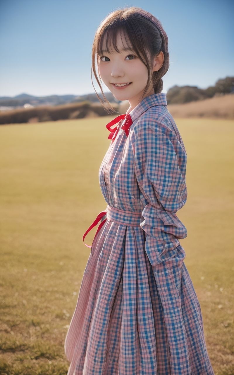 AI美女写真集┃日本人の乙女 サンプル9ページ目