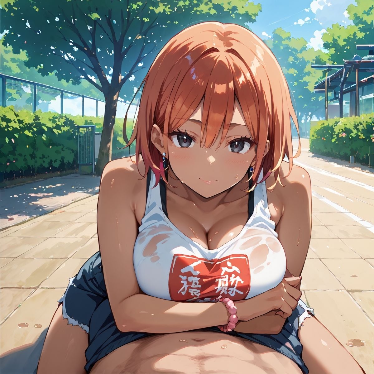 真夏の黒ギャル×タンクトップ中出し！【厳選画像389枚収録】Vol.7 サンプル8ページ目