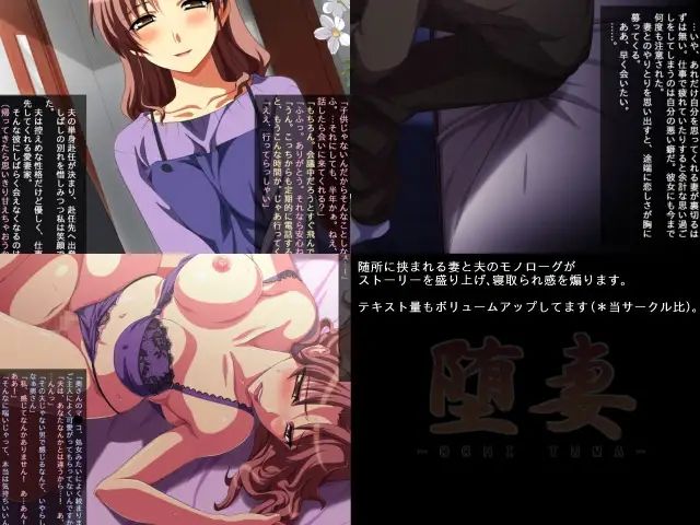 堕妻 サンプル2ページ目