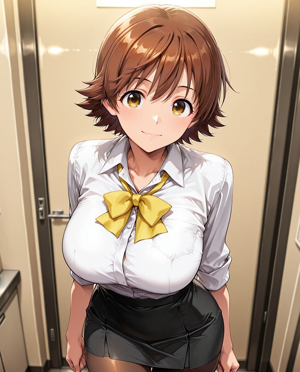 巨乳OL本田さん サンプル1ページ目