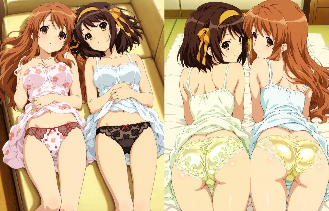 SOS団のパンツ サンプル4ページ目