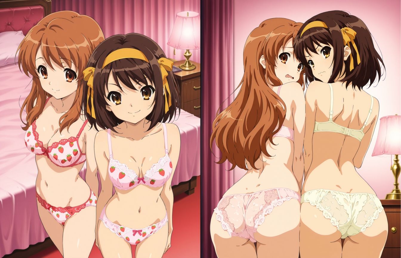 SOS団のパンツ サンプル5ページ目