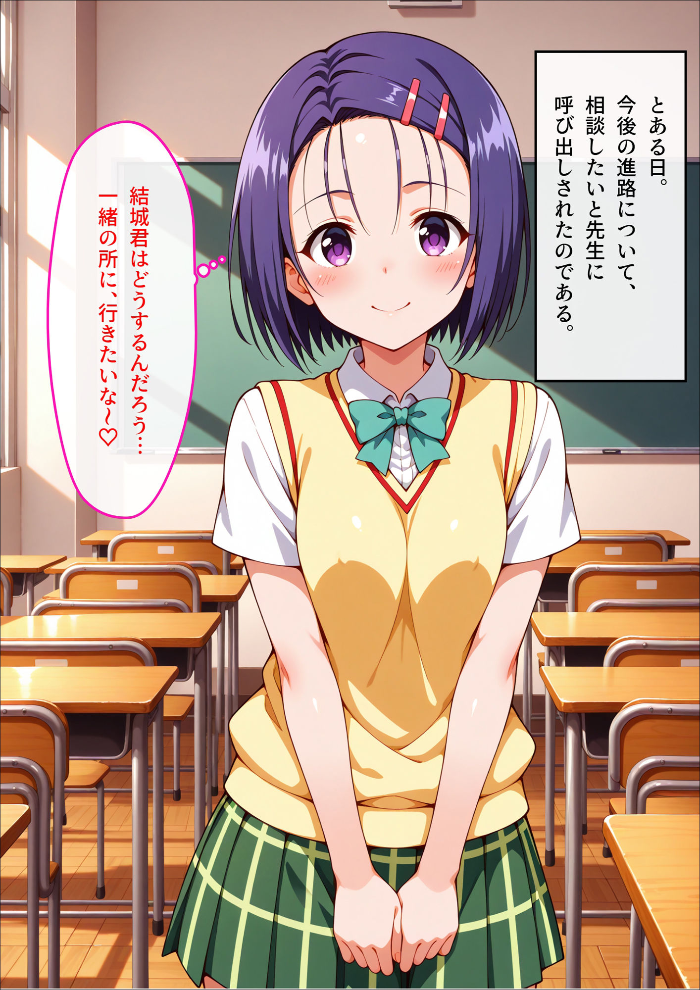 先生にハメられた春菜ちゃん サンプル1ページ目