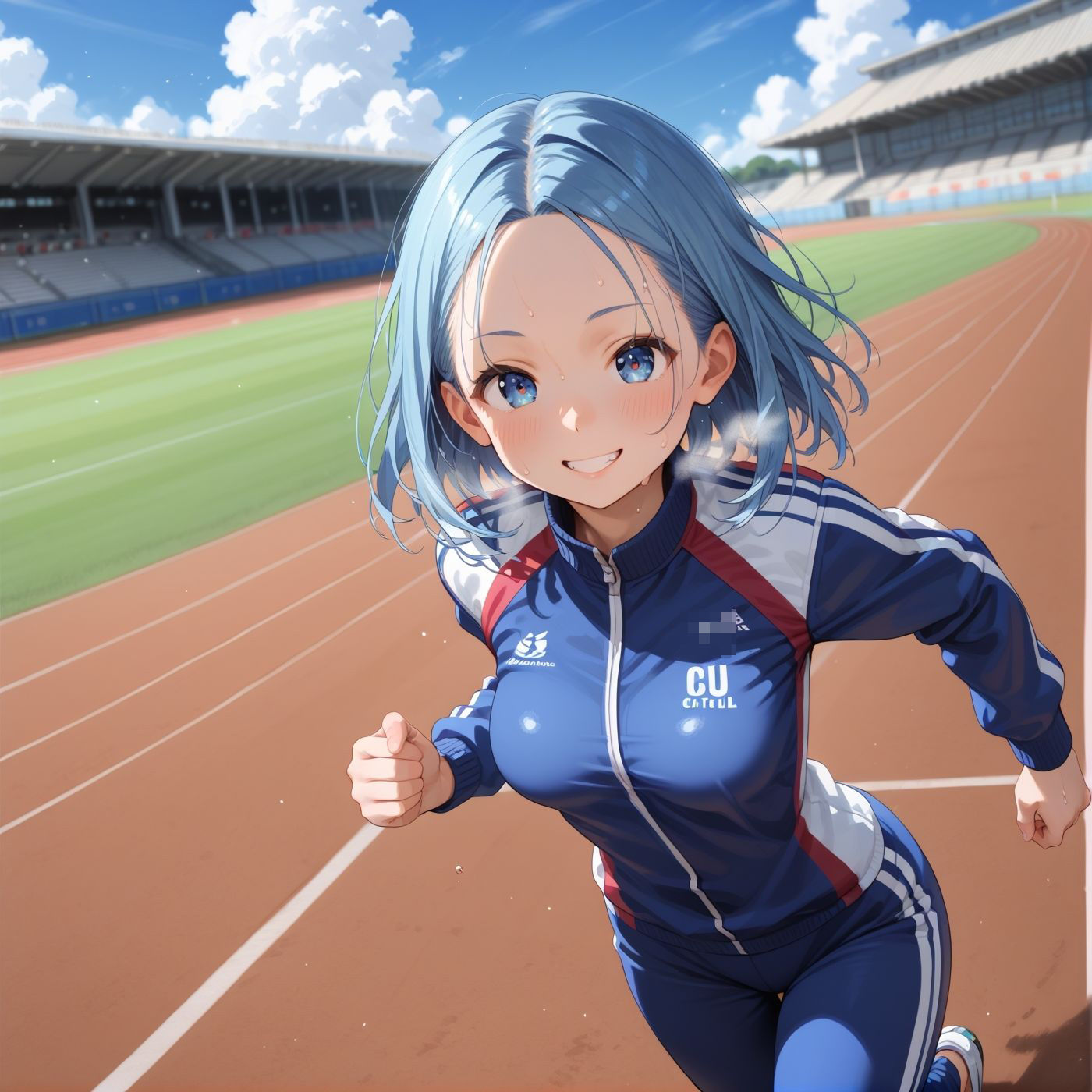 学園性活！クールダウンに手伝って！陸上部 vol.7【運動着美少女の厳選CG211枚収録】 サンプル7ページ目
