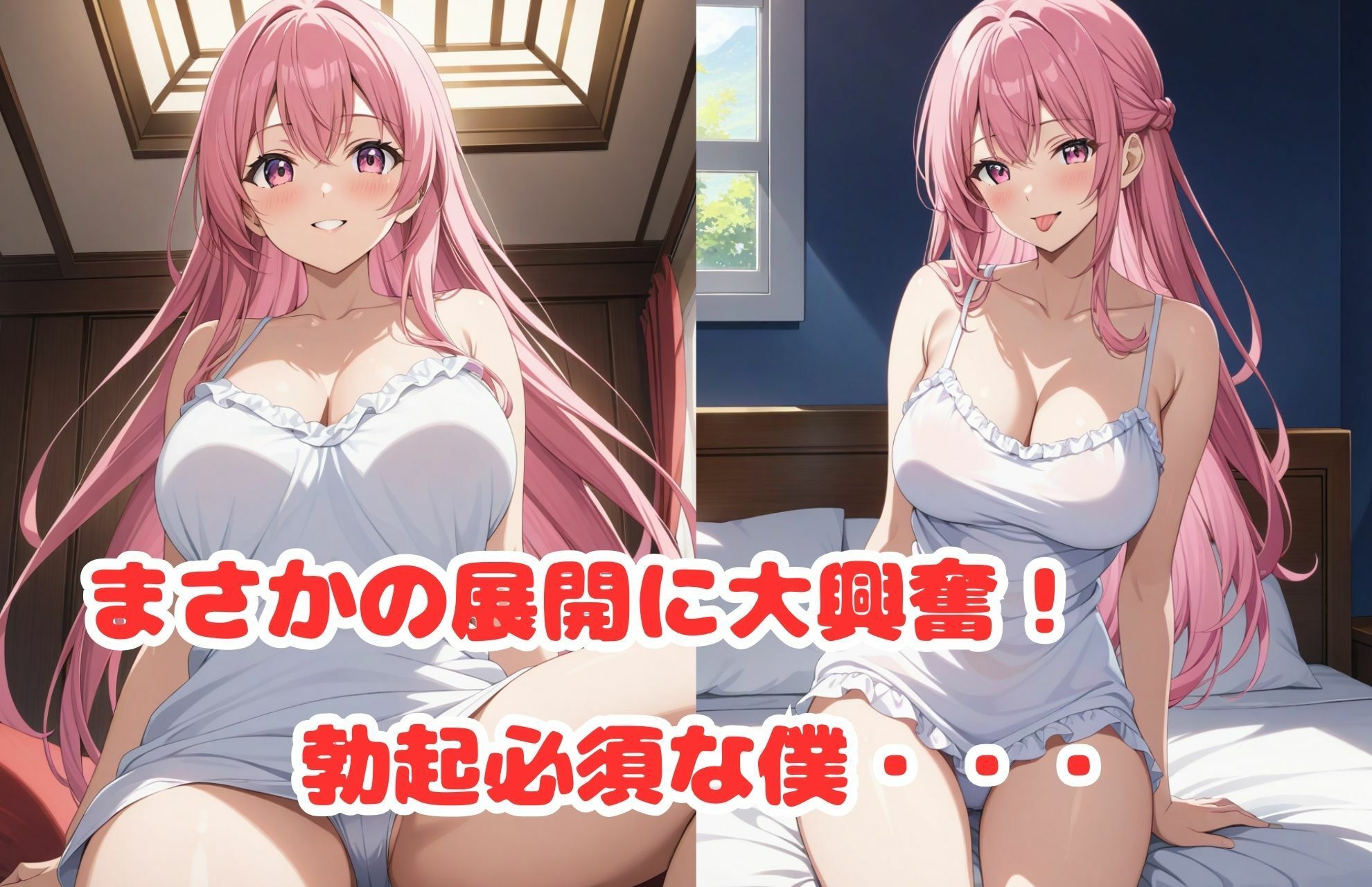 執拗な舌先フェラで焦らされまくったのでデカチン即ハメ中出ししてやった サンプル4ページ目