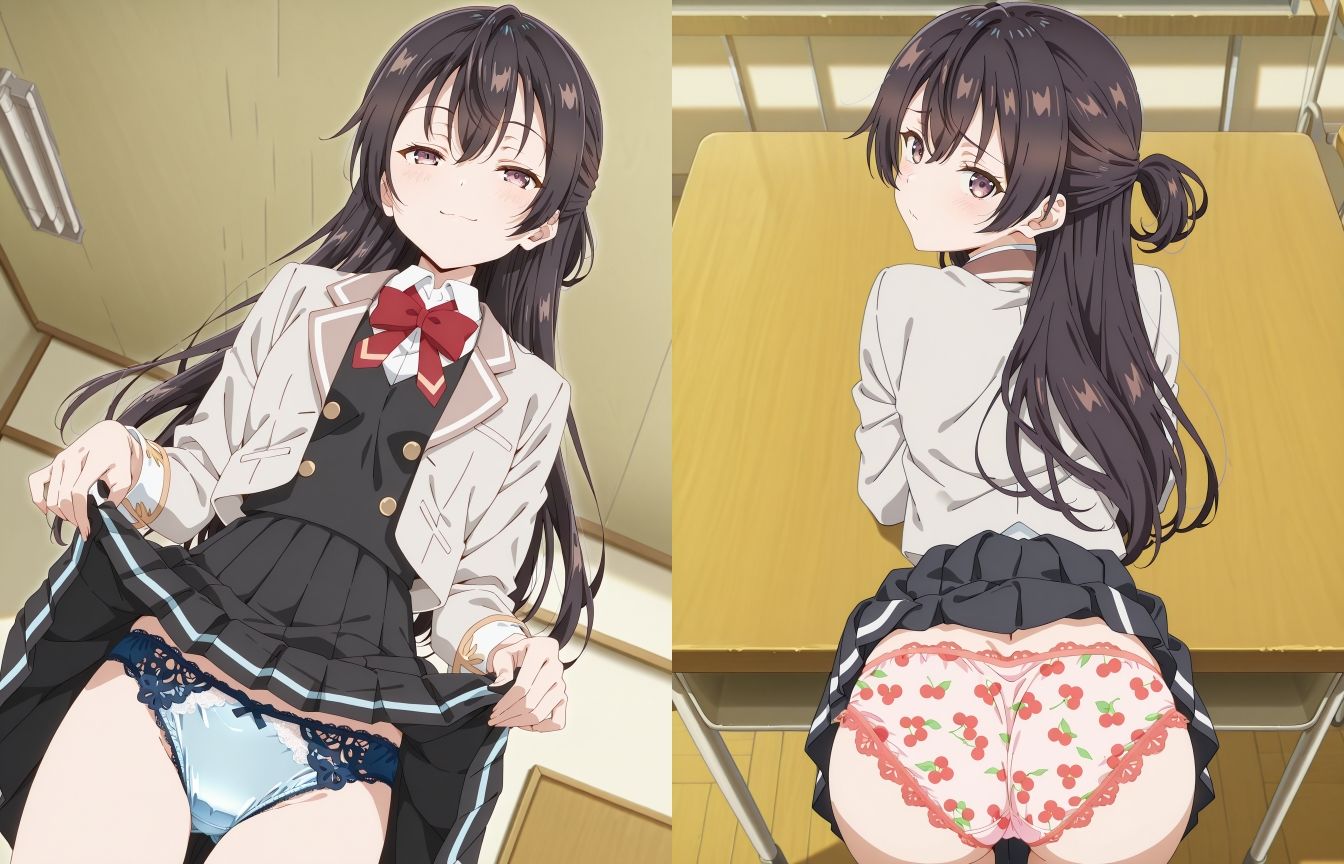 周防◯希のパンツ サンプル1ページ目