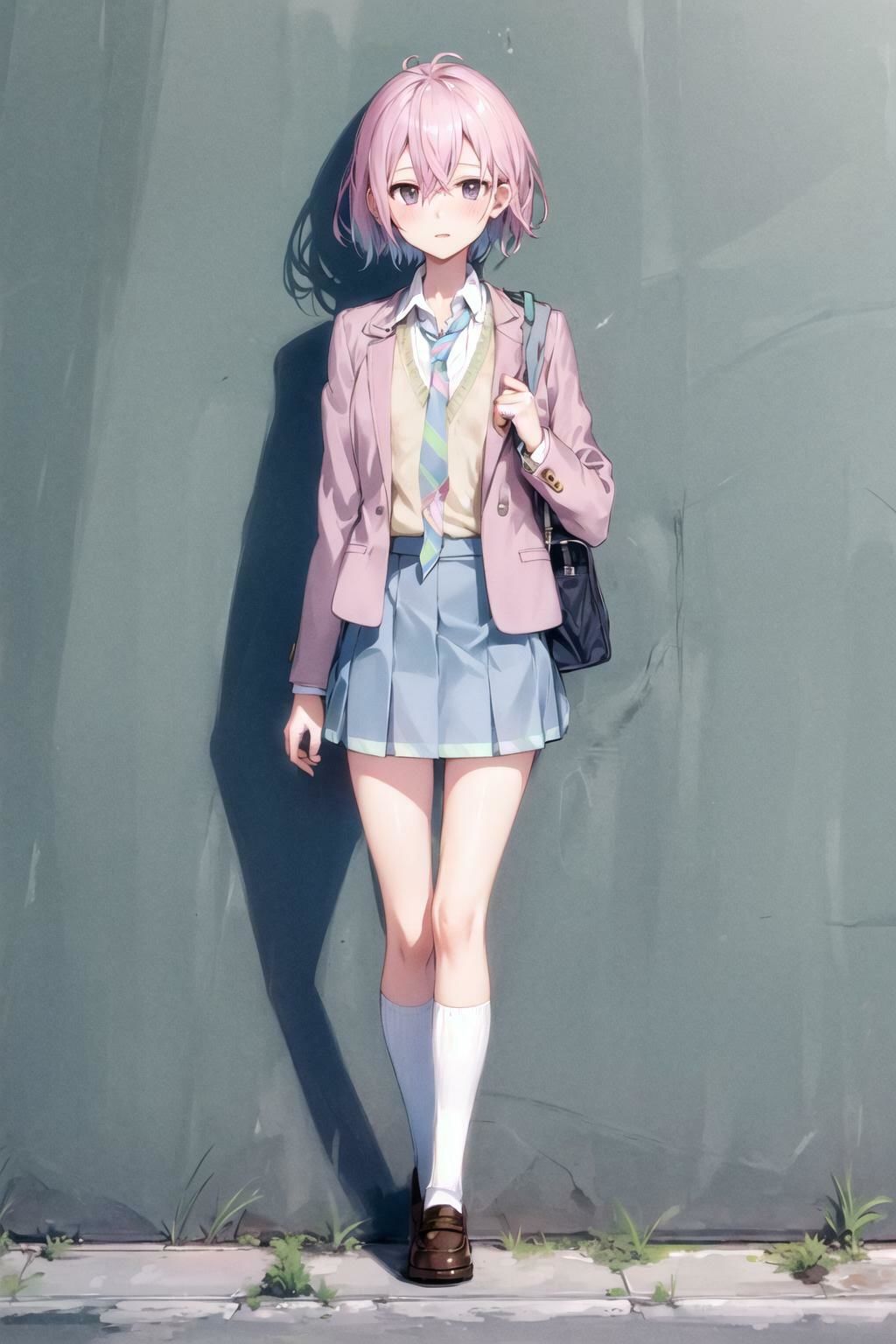 制服フェチ  朝の登校編 サンプル2ページ目