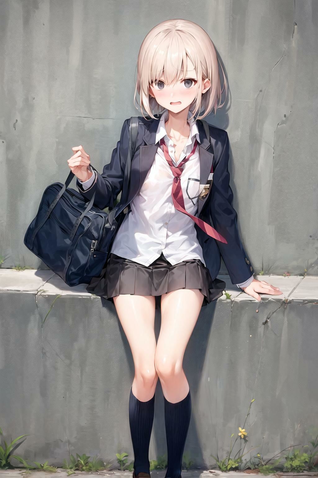 制服フェチ  朝の登校編 サンプル3ページ目