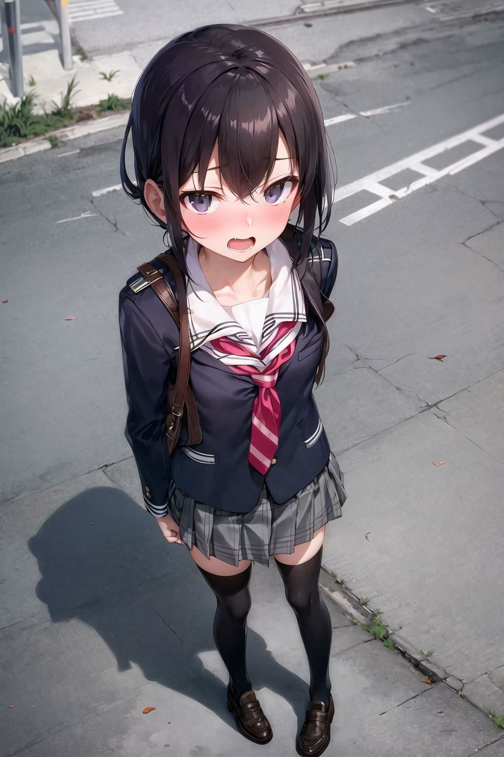 制服フェチ  朝の登校編 サンプル4ページ目
