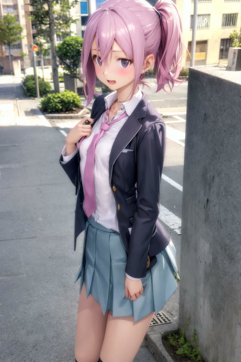 制服フェチ  朝の登校編 サンプル7ページ目