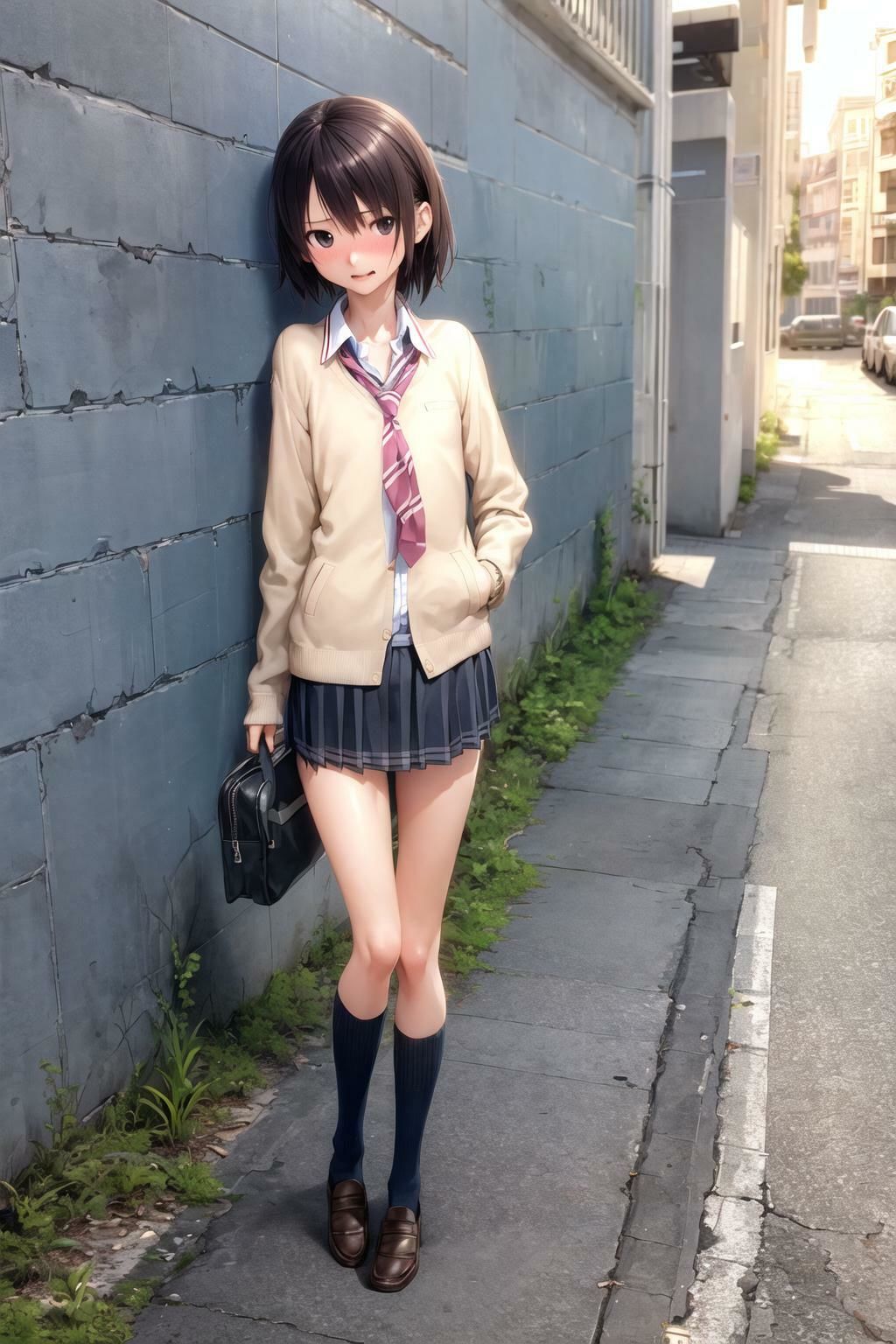 制服フェチ  朝の登校編 サンプル8ページ目