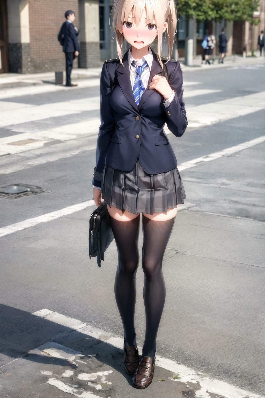 制服フェチ  朝の登校編 サンプル9ページ目