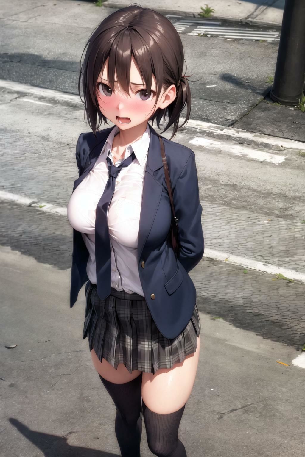 制服フェチ  朝の登校編 サンプル10ページ目
