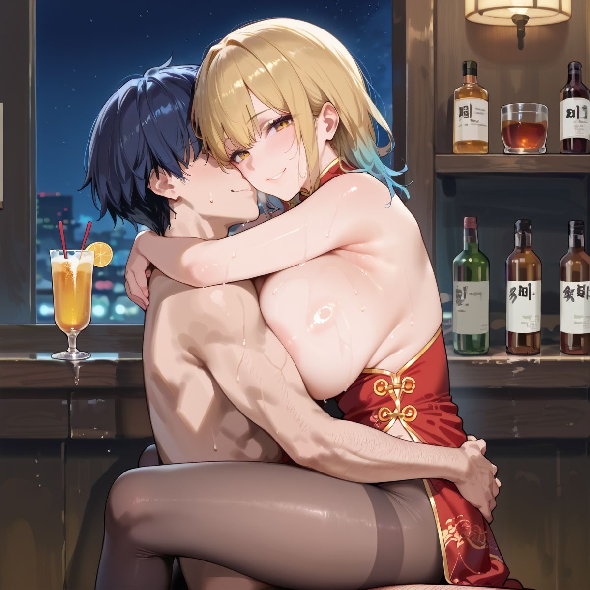 【PART10】お触りOK チャイナガールズバー  裏オプは中出しまで！ サンプル4ページ目