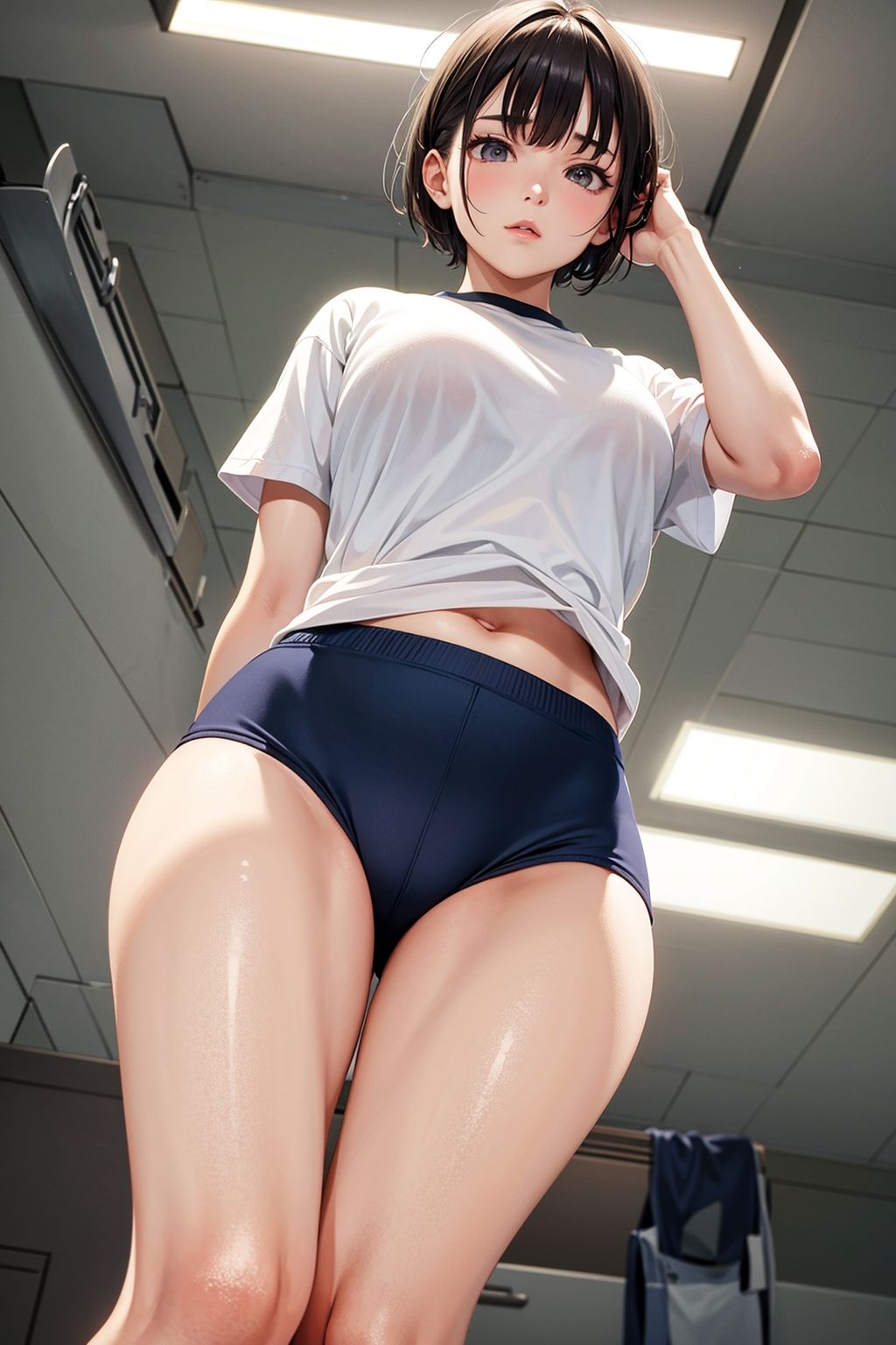 ブルマ日和 キュートなボブカット サンプル2ページ目