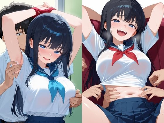 復讐レ●プ【風紀委員】逆恨みで身動き封じられて風紀を乱される サンプル4ページ目