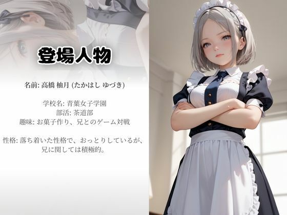 思春期の兄に薬を盛られた妹メイド【睡眠姦】 サンプル1ページ目