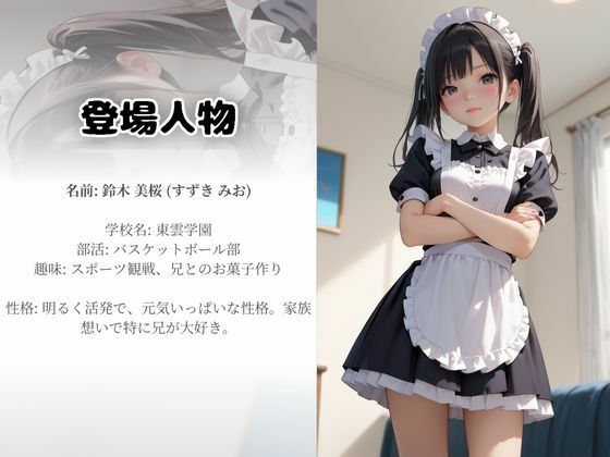 思春期の兄に薬を盛られた妹メイド【睡眠姦】 サンプル2ページ目