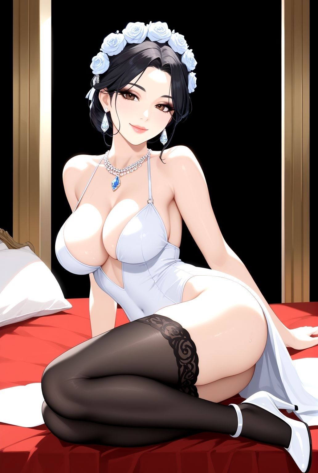 レオタードの誘惑〜艶めく熟女の視線に堕ちる夜〜 サンプル2ページ目