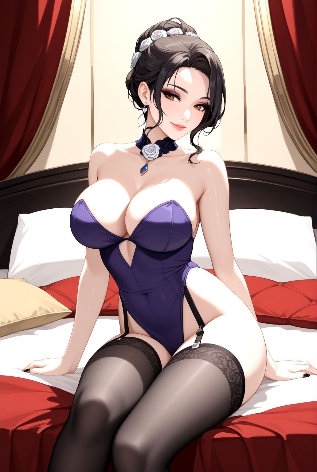 レオタードの誘惑〜艶めく熟女の視線に堕ちる夜〜 サンプル3ページ目