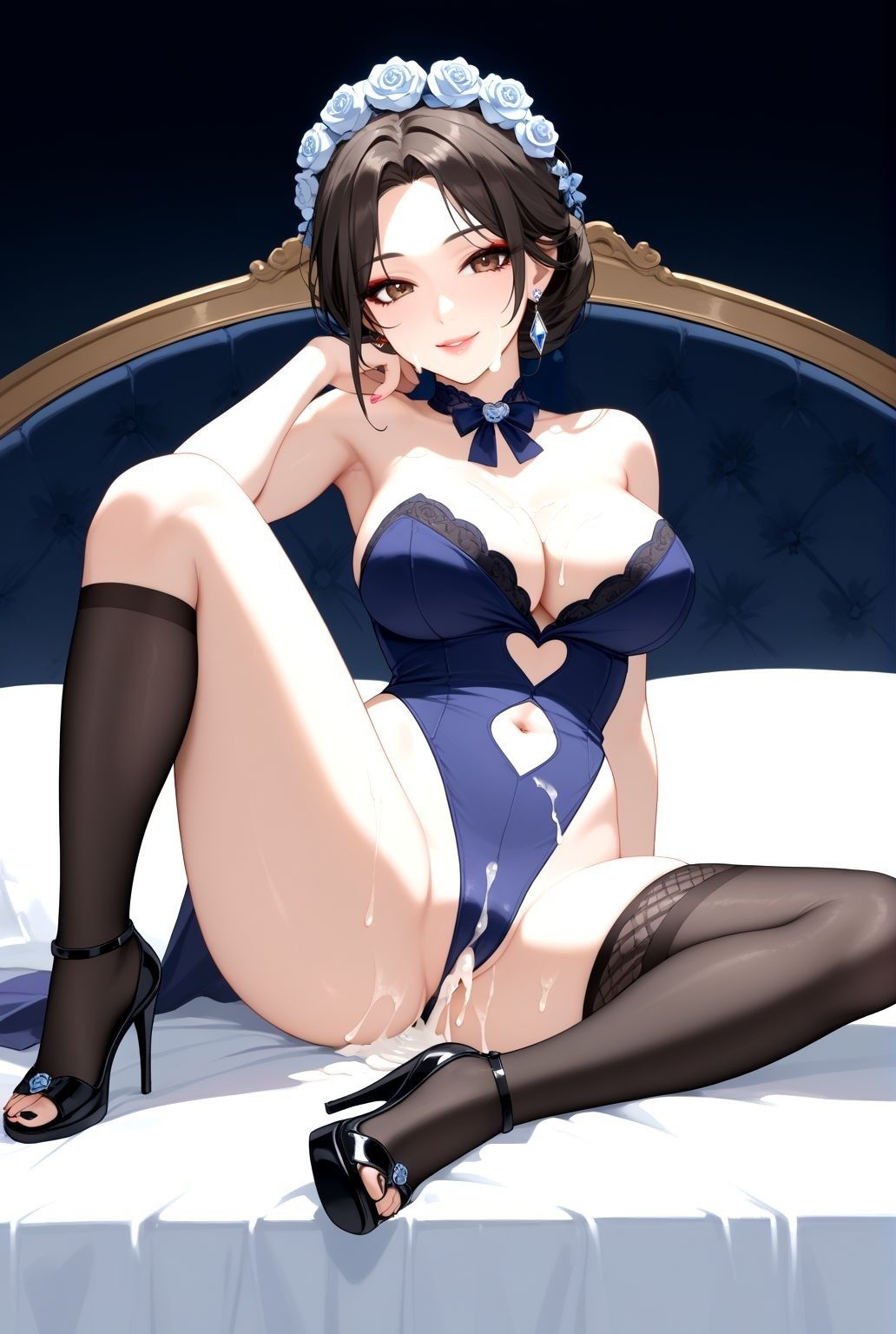レオタードの誘惑〜艶めく熟女の視線に堕ちる夜〜 サンプル9ページ目