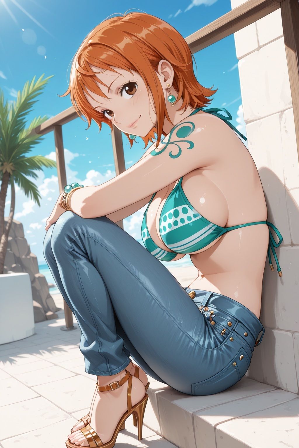 黒ひげに犯×されたナミ サンプル2ページ目