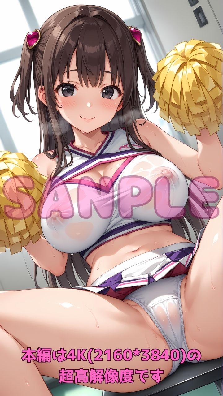 エッチなチアガールと部活終わりに汗だく応援セックス2！ サンプル2ページ目