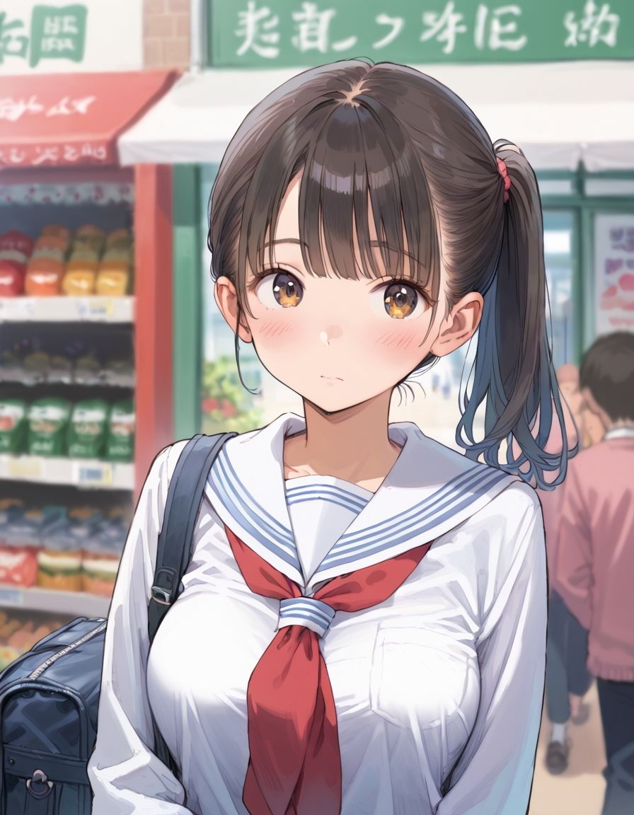 まじめな妹の中出し体験 サンプル1ページ目