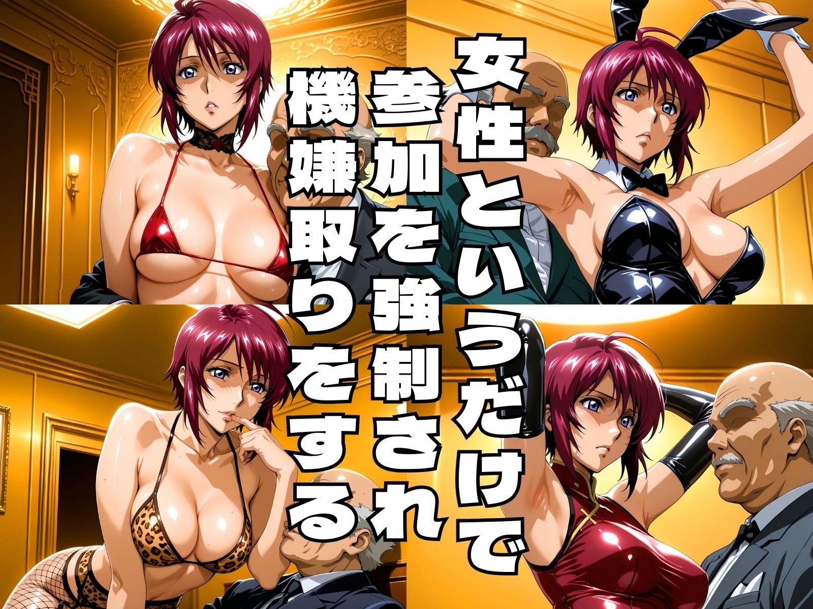 停戦協定記念パーティー 〜セレモニーに呼ばれた女パイロット〜 サンプル2ページ目